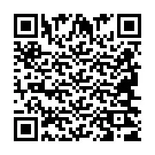 Codice QR per il numero di telefono +2694621633