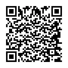 QR-code voor telefoonnummer +2694621696