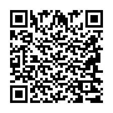 Codice QR per il numero di telefono +2694621725