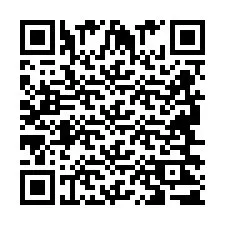 QR-код для номера телефона +2694621726