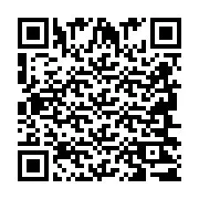 Código QR para número de teléfono +2694621734