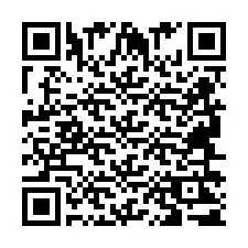 QR код за телефонен номер +2694621743