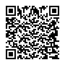 QR-code voor telefoonnummer +2694621756