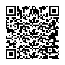 QR код за телефонен номер +2694621763