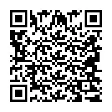 QR-koodi puhelinnumerolle +2694621773