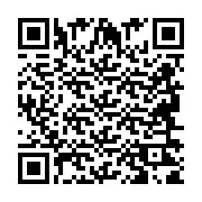 QR-код для номера телефона +2694621806