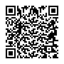 Código QR para número de teléfono +2694621807