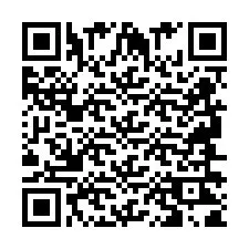 Codice QR per il numero di telefono +2694621818