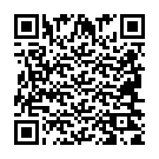 QR-code voor telefoonnummer +2694621823