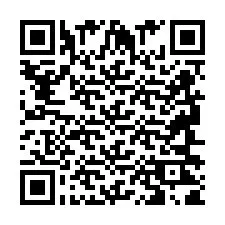 QR код за телефонен номер +2694621831