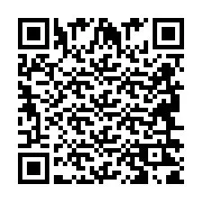 Codice QR per il numero di telefono +2694621842