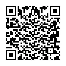 Código QR para número de teléfono +2694621845