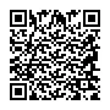 Codice QR per il numero di telefono +2694621871