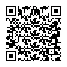 Código QR para número de teléfono +2694621880