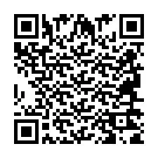 Código QR para número de teléfono +2694621883