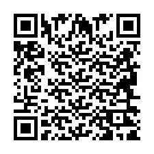 Código QR para número de teléfono +2694621902