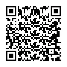 Codice QR per il numero di telefono +2694621909