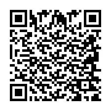 Codice QR per il numero di telefono +2694621964