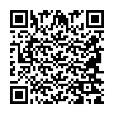 Código QR para número de teléfono +2694621973