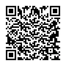 QR-koodi puhelinnumerolle +2694622065