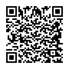 Codice QR per il numero di telefono +2694622126