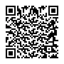 Código QR para número de telefone +2694622201