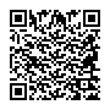 Codice QR per il numero di telefono +2694622207