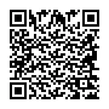 Codice QR per il numero di telefono +2694622246