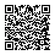 QR-code voor telefoonnummer +2694622498