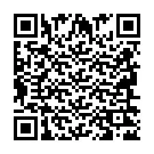 QR-code voor telefoonnummer +2694622644