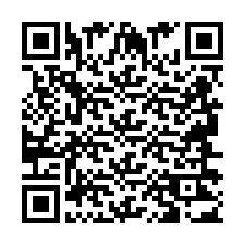 Codice QR per il numero di telefono +2694623018