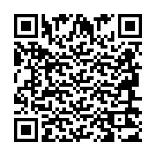 Código QR para número de teléfono +2694623080