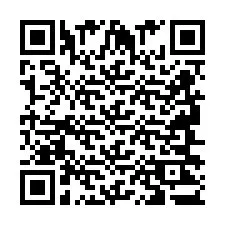 Codice QR per il numero di telefono +2694623334