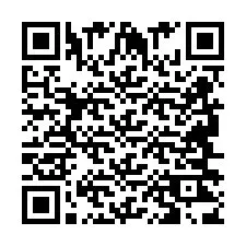 Codice QR per il numero di telefono +2694623836