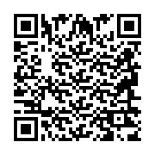 Código QR para número de teléfono +2694623841