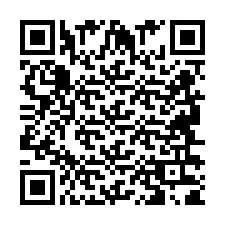 Código QR para número de teléfono +2694631856