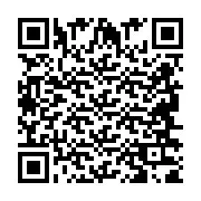 Código QR para número de teléfono +2694631876