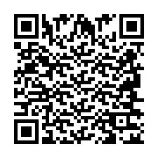 Código QR para número de teléfono +2694632038