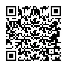 Código QR para número de teléfono +2694632087