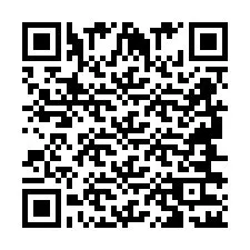 Codice QR per il numero di telefono +2694632138