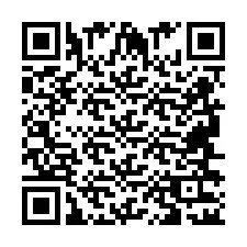 Codice QR per il numero di telefono +2694632167