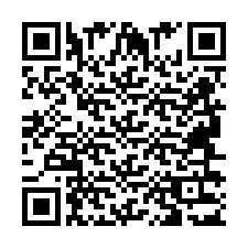 Código QR para número de teléfono +2694633143