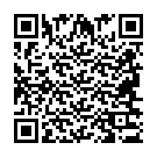 Código QR para número de teléfono +2694633227