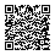 QR-code voor telefoonnummer +2694633298