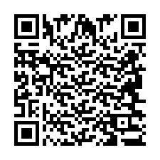 Codice QR per il numero di telefono +2694633322