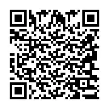 Código QR para número de teléfono +2694633330