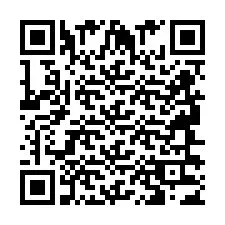 QR Code pour le numéro de téléphone +2694633410