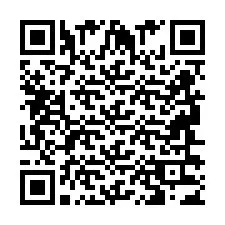 QR-code voor telefoonnummer +2694633415