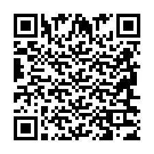 Codice QR per il numero di telefono +2694633421