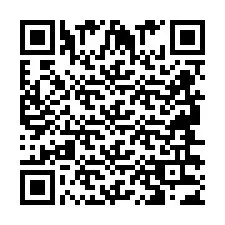 Código QR para número de teléfono +2694633458